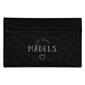 Allons les filles célébrant la soirée des filles du parti - Trousse - noir - Devant
