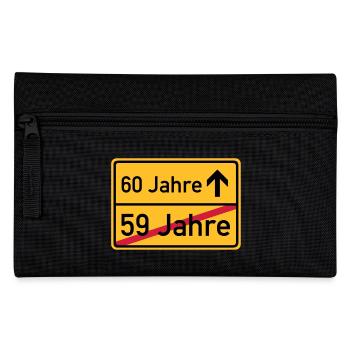 ortsschild_59__jahre__f3 - Pencil Case - black - Front