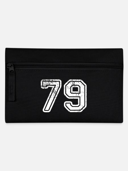 79 - Federtasche - Schwarz