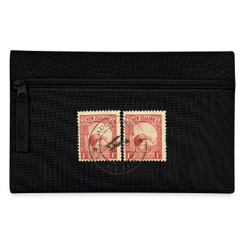 Kiwi Briefmarken - Federtasche - Schwarz - Vorne