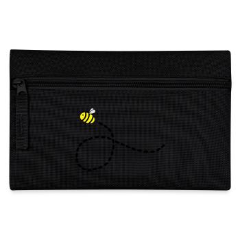 biene - Federtasche - Schwarz - Vorne