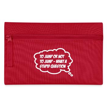 jump - Pencil Case - red - Front