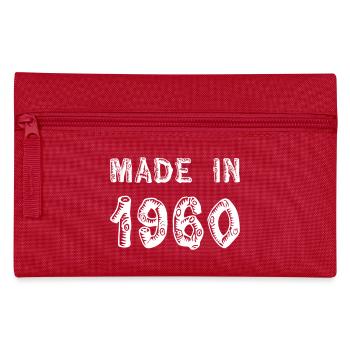 Made in 1960 - Pencil Case - red - Front
