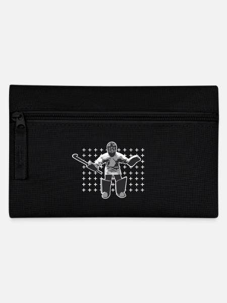 Hockey Goalie - Pencil Case - black