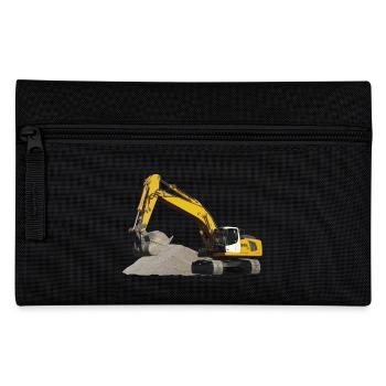 Excavator - Pencil Case - black - Front