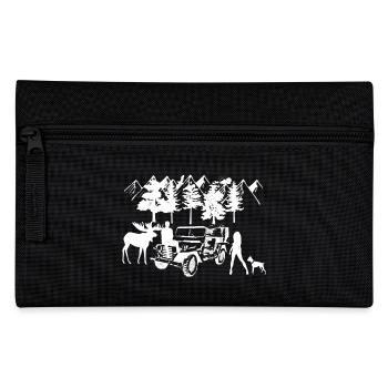 Auto - Federtasche - Schwarz - Vorne