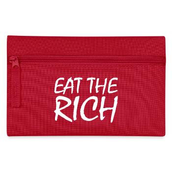 Eat the rich - Trousse - rouge - Devant