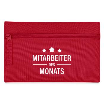 Mitarbeiter des Monats - Federtasche - Rot - Vorne