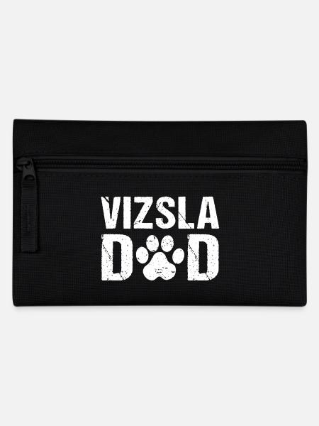 Vizsla Dad Magyar Vizsla - Federtasche - Schwarz