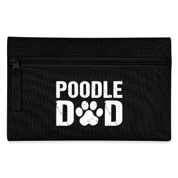 Caniche Papa Caniche Chiens - Trousse - noir - Devant