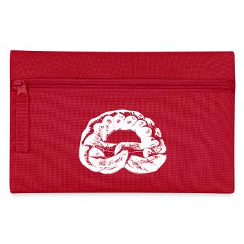 Vintage pretzel - Pencil Case - red - Front