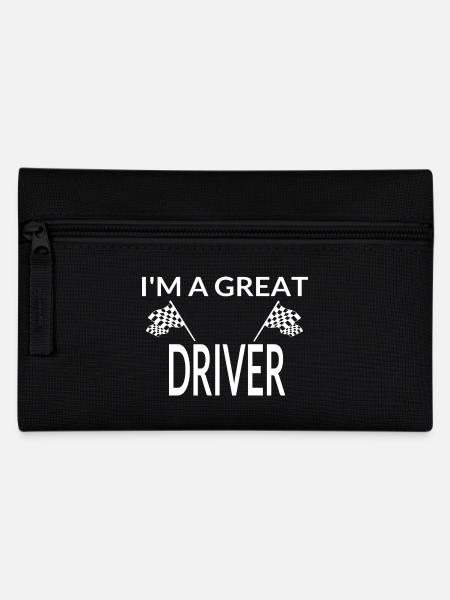Auto - Federtasche - Schwarz