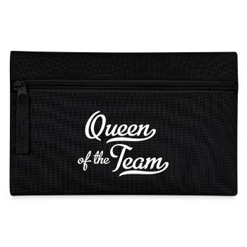 Queen of the Team - Pencil Case - black - Front