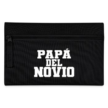 Papa del Novio Groom's Father Wedding Gift - Pencil Case - black - Front