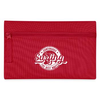 Denim surf label Vintaged - Pencil Case - red - Front