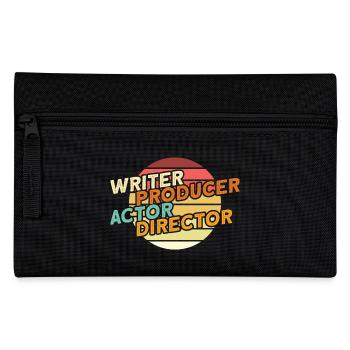Filmmaker- Filmemacher-Action-Regisseur - Federtasche - Schwarz - Vorne