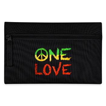 One Love - Pencil Case - black - Front