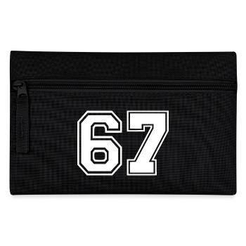 67 - Federtasche - Schwarz - Vorne