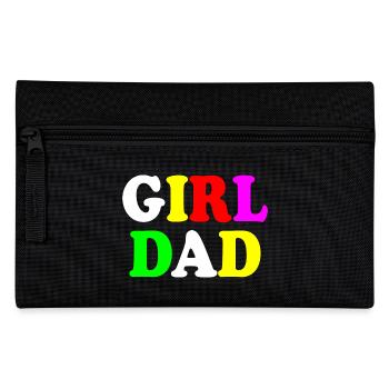 Girl dad - Federtasche - Schwarz - Vorne