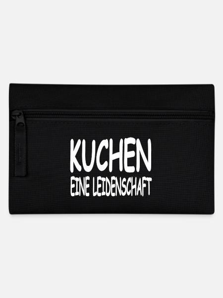 Kuchen - Federtasche - Schwarz