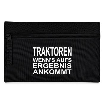 Traktor - Federtasche - Schwarz - Vorne