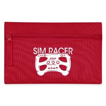 Sim Racer Gaming Volant Formula Racing Logo - Trousse - rouge - Devant