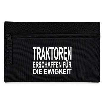 Traktor - Federtasche - Schwarz - Vorne