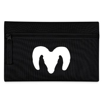 Bighorn Sheep Silhouette – Pure Wilderness - Pencil Case - black - Front