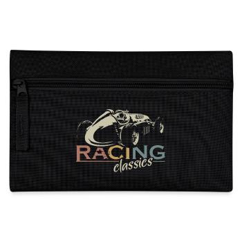 voiture vintage de course rétro Formula Symbol Logo Team - Trousse - noir - Devant