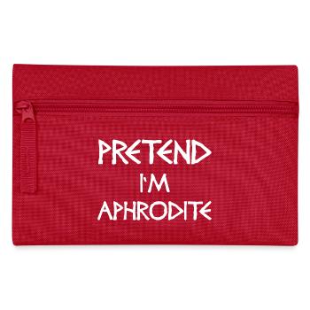 Pretend I’m Aphrodite – Göttin Kostüm - Federtasche - Rot - Vorne
