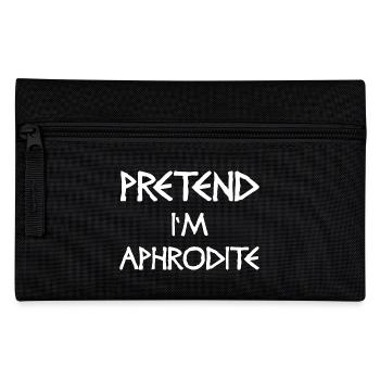 Pretend I’m Aphrodite – Göttin Kostüm - Federtasche - Schwarz - Vorne