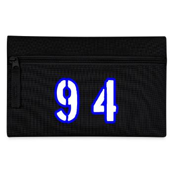 94 Number Symbol - Pencil Case - black - Front