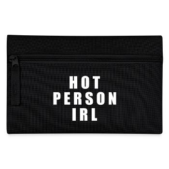 Hot person irl - Trousse - noir - Devant