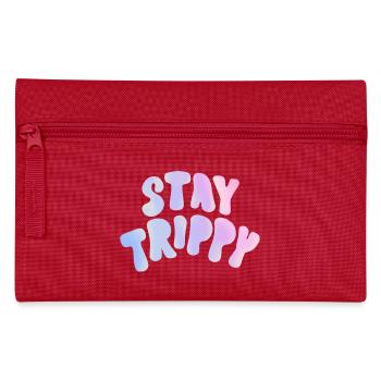 Stay trippy - Federtasche - Rot - Vorne