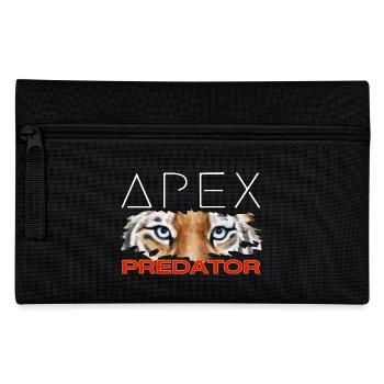 Apex Predator - Tiger Face Tee - Pencil Case - black - Front