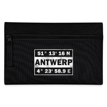 Anvers Coordonnées Belgique Anvers - Trousse - noir - Devant