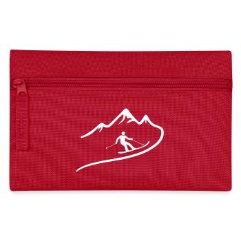 skifahren herren - Federtasche - Rot - Vorne