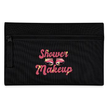 Dusch-Make-up - Federtasche - Schwarz - Vorne