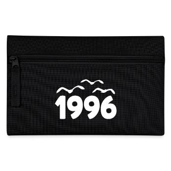 1996 Year Birthday Vintage 1996 - Pencil Case - black - Front