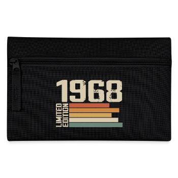 1968 Vintage - Retro 1968 Geburtstagsgeschenk 1968 - Federtasche - Schwarz - Vorne