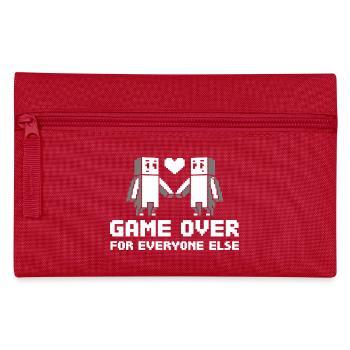 Game over für alle anderen - Federtasche - Rot - Vorne