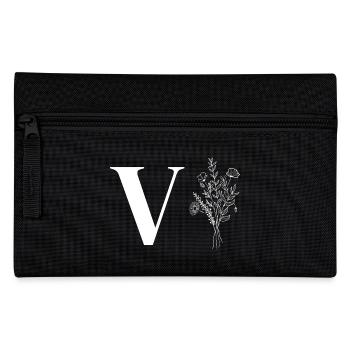 Minimalist flowers - Pencil Case - black - Front