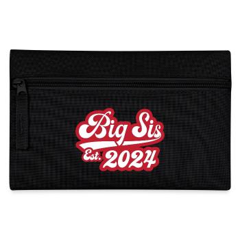 Big Sis Est 2024 - Federtasche - Schwarz - Vorne