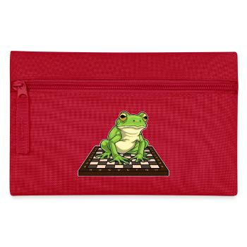 Jeu d’échecs Frog Chessboard - Trousse - rouge - Devant