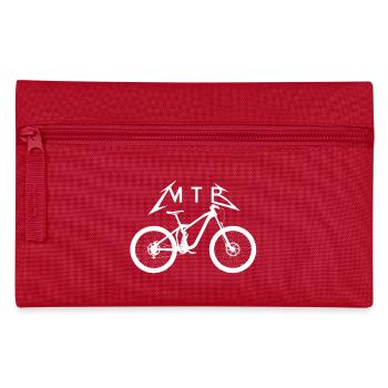 MTB Metal Mountainbike Offroad Fahrrad Fully - Federtasche - Rot - Vorne