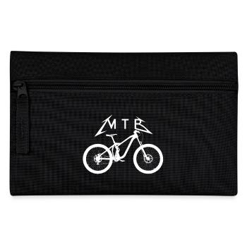 MTB Metal Mountainbike Offroad Fahrrad Fully - Federtasche - Schwarz - Vorne