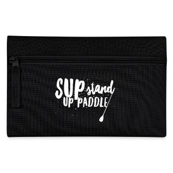 Paddleboarding Sup Stand - Pencil Case - black - Front