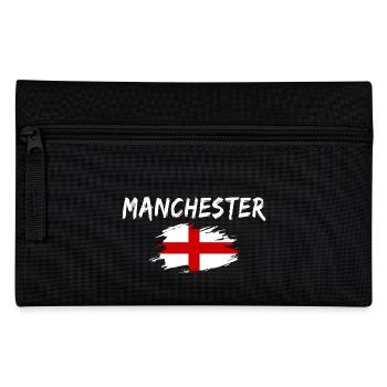 Manchester England - Pencil Case - black - Front