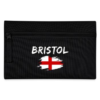 Bristol England - Federtasche - Schwarz - Vorne
