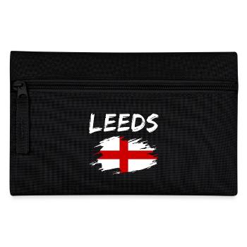 Leeds England - Pencil Case - black - Front